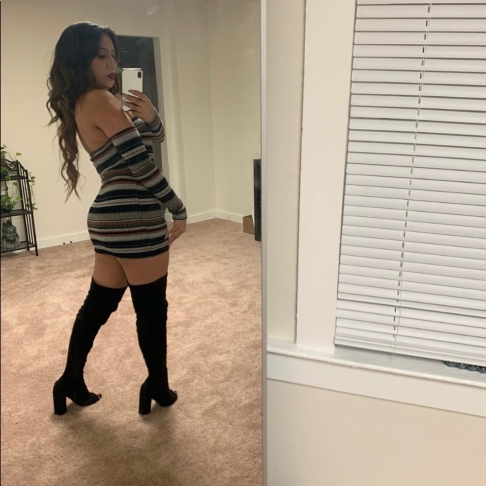 ✨The Vintage Shop “ Sexy Off the shoulder Mini dress